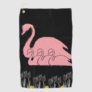 Golf Towel Floral