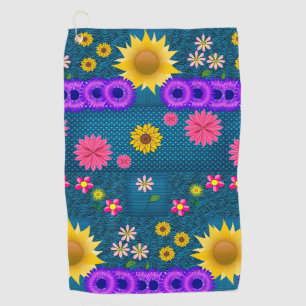 Golf Towel Floral