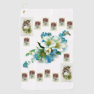 Golf Towel Floral