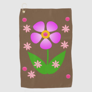 Golf Towel Floral