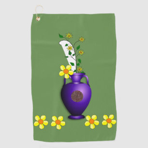 Golf Towel Floral