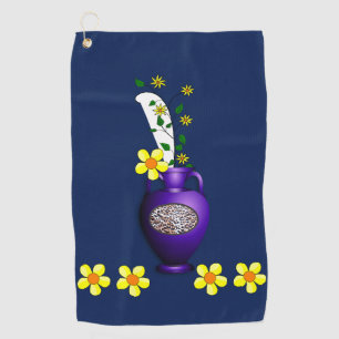 Golf Towel Floral