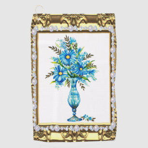 Golf Towel Floral