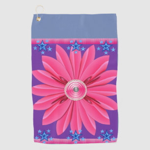Golf Towel Floral