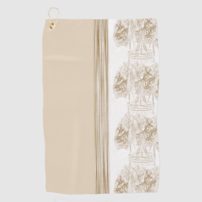 Golf Towel Floral (Front)