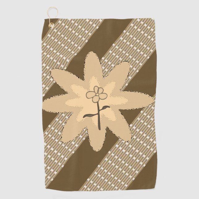 Golf Towel Floral (Front)