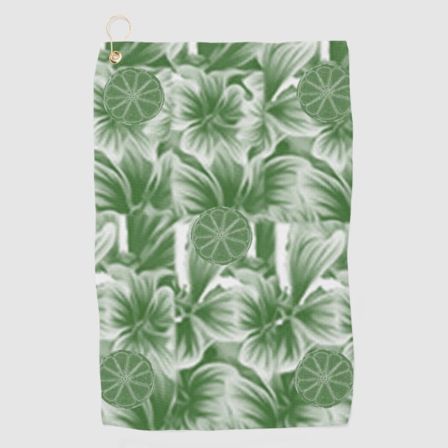 Golf Towel Floral (Front)