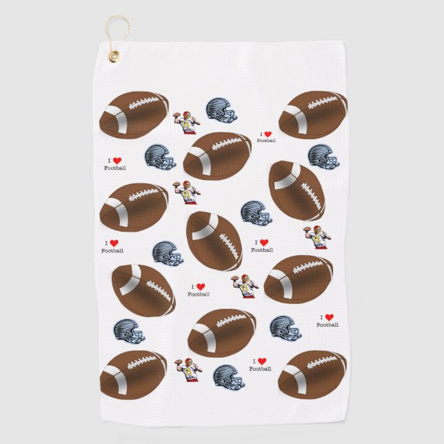 Golf Towel Football (Front)