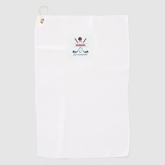 Golf Towel - Meadows Golf Tournament 2025 (Front)