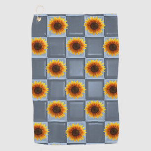 Golf Towel Sunflower