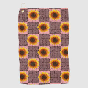 Golf Towel Sunflower