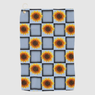 Golf Towel Sunflower