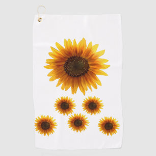 Golf Towel Sunflower