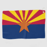 Golf Towel With Flag Of Arizona, Usa at Zazzle