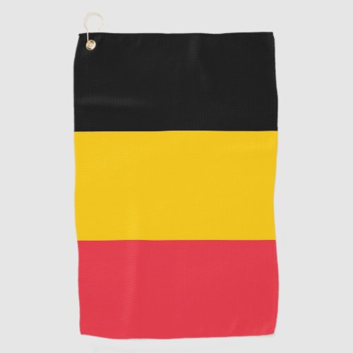 Golf Towel with flag of Belgium