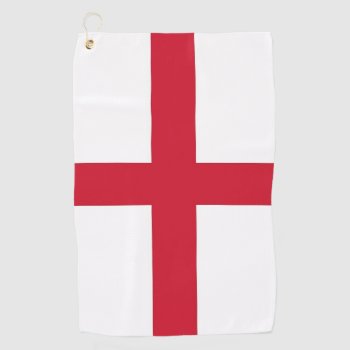 Golf Towel With Flag Of England  United Kingdom by AllFlags at Zazzle