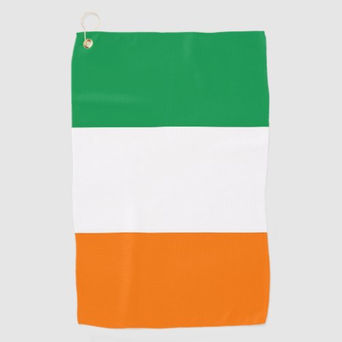 Golf Towel with flag of Ireland