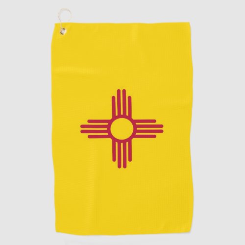 Golf Towel with flag of New Mexico