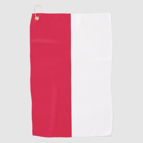 Golf Towel with flag of Poland