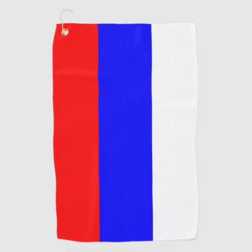 Golf Towel with flag of Russia