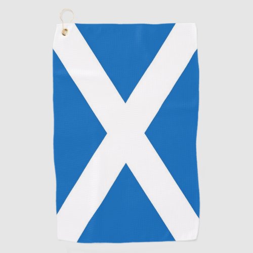 Golf Towel with flag of Scotland United Kingdom