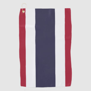 Golf Towel with flag of Thailand