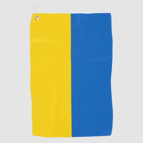 Golf Towel with flag of Ukraine
