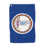 Golf Towel with flag of Virginia State, USA