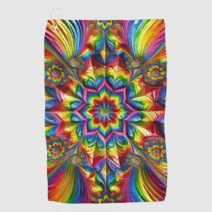 Golf Towel with LGBTQ Colors