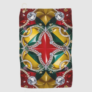 Golf Towel with Los Angeles Colors