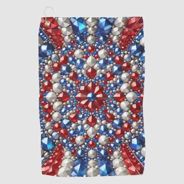 Golf Towel with Netherlands Colors (Front)