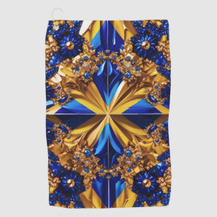 Golf Towel with Sweden Colors