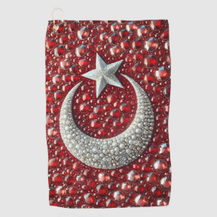 Golf Towel with Turkish Colors