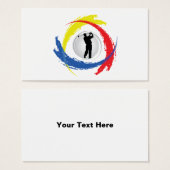 Golf Tricolor Emblem (Front & Back)