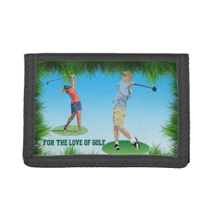 Golf Trifold Wallet