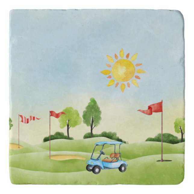 Golf Trivet (Front)