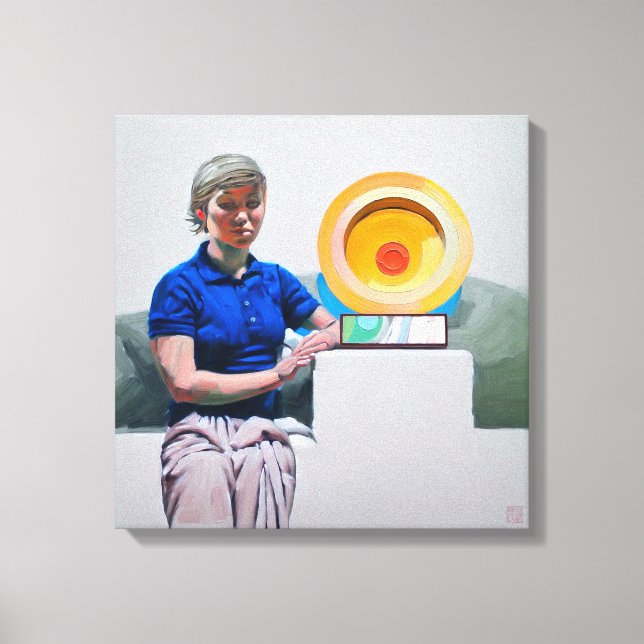 Golf Trophy - Wrapped Canvas Art Print (Front)