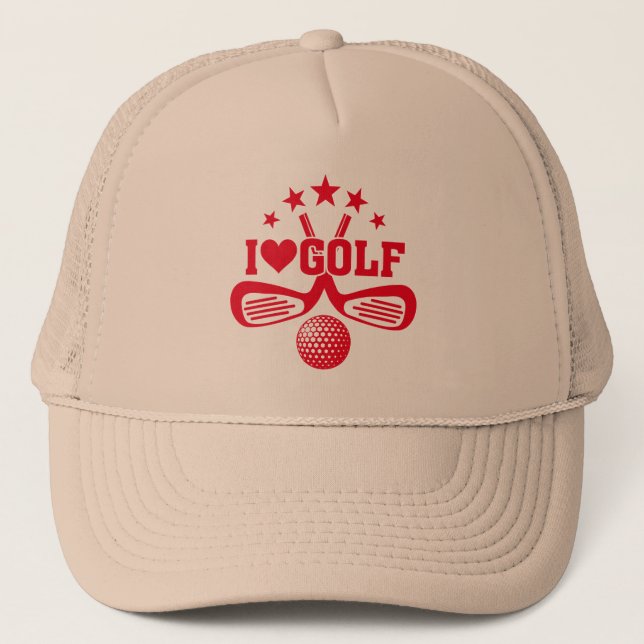 Golf Trucker Hat (Front)