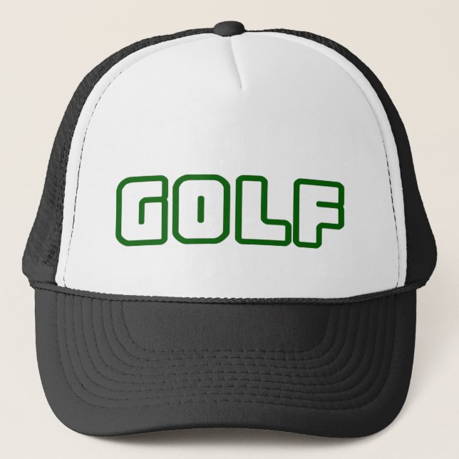 Golf Trucker Hat (Front)