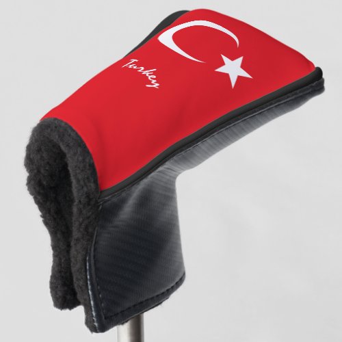 Golf Turkey  Turkish Flag  Golf Clubs Covers