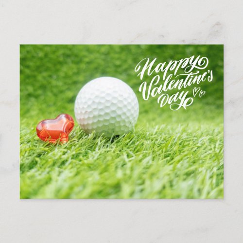 Golf Valentines Day for Golfer with LOVE Holiday 