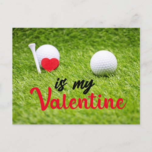 Golf Valentines Day for Golfer with LOVE Holiday 