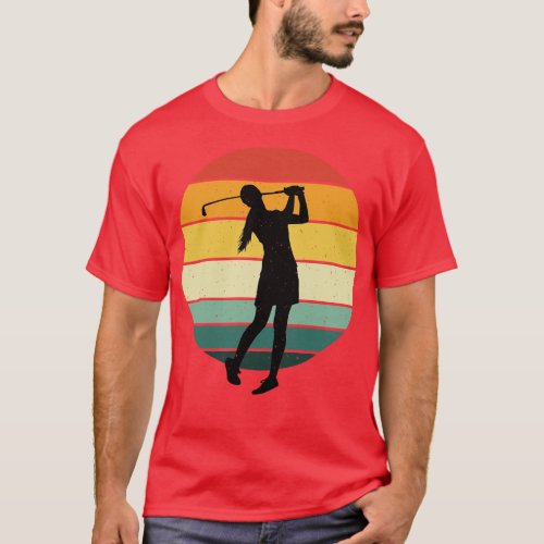golf vintage classic retro 1 T_Shirt