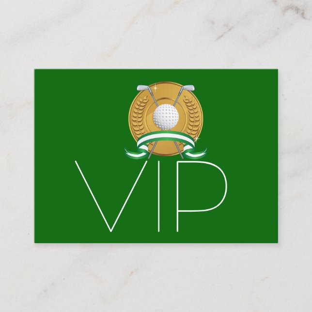 Golf VIP Card - SRF (Front)