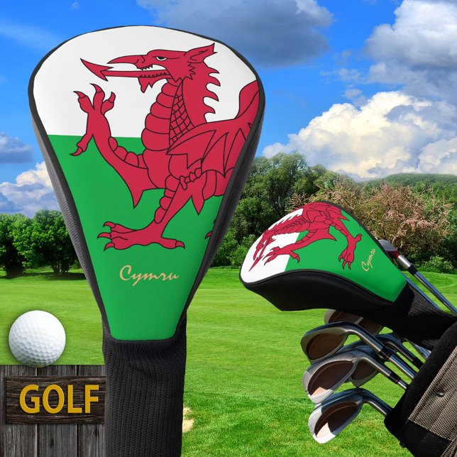 Golf Wales & Welsh Flag sport golfing Clubs Covers (Creator Uploaded)