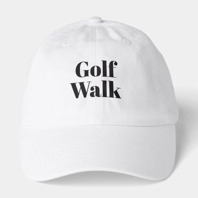 Golf Walk Logo  Hat (Front)