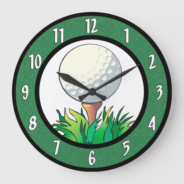 Golf Wall Clock (Front)