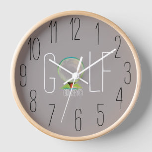 Golf Wall Clock