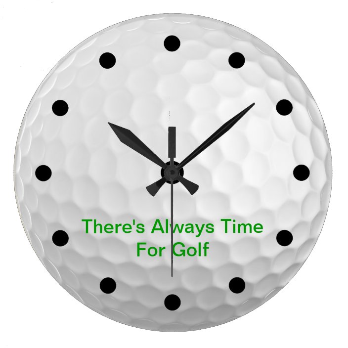 Golf Wall Clocks