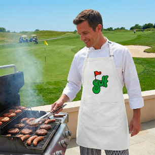 Golf Wang Vibrant Green and Red Adult Apron